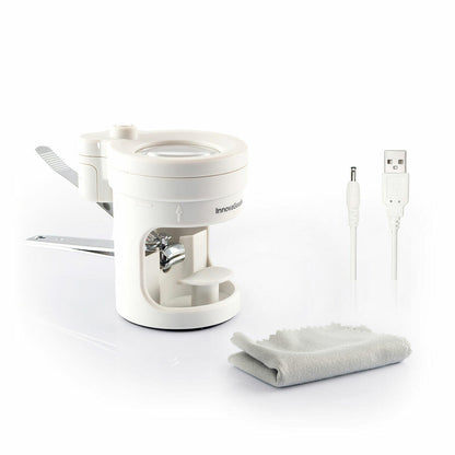 Luz de Precisión - Cortaúñas con lupa y luz integrada