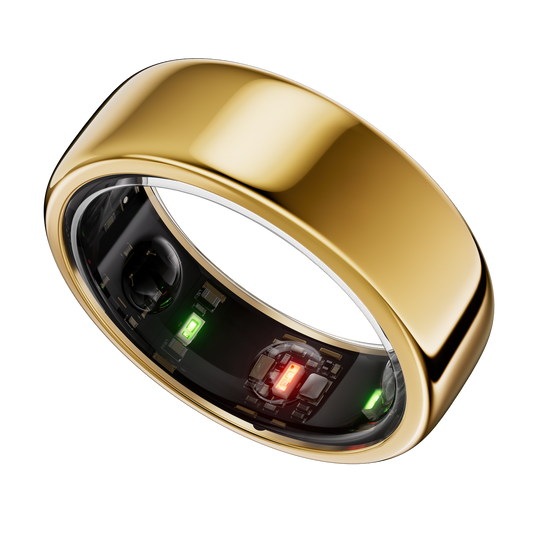 AuraPro Ring · Anillo Inteligente de Bienestar con Estuche de Carga