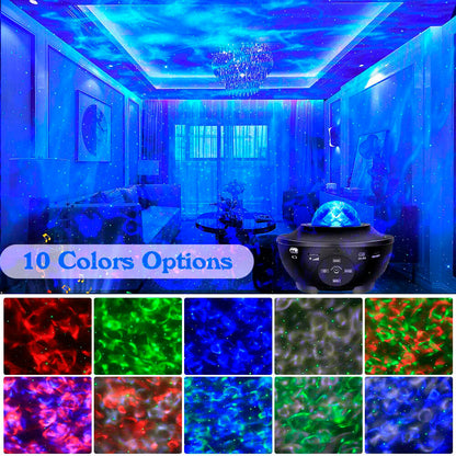 Proyector Estrellas Galaxia -  Altavoz Mando Distancia