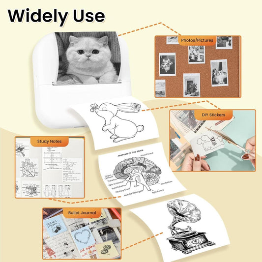 M2 Mini Impresora Térmica Portátil