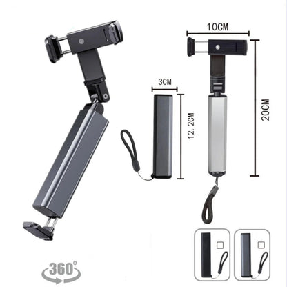 “AluTrip Stand” – soporte de aluminio plegable para móvil, elegante y portátil