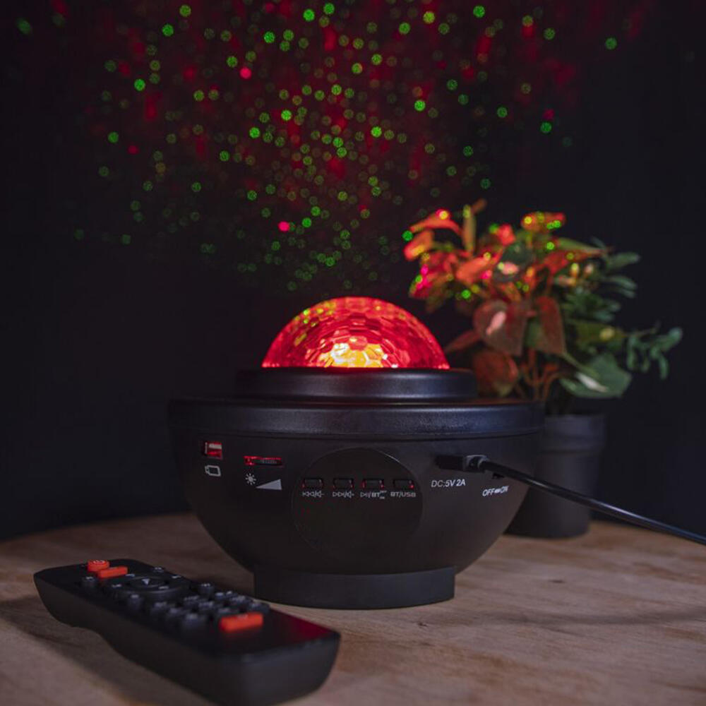 Proyector Estrellas Galaxia -  Altavoz Mando Distancia