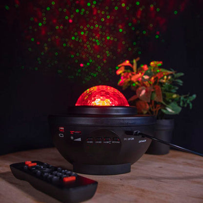 Proyector Estrellas Galaxia -  Altavoz Mando Distancia